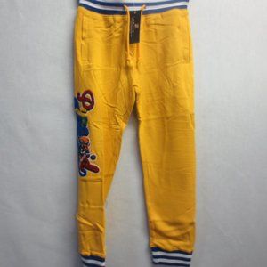 BLACK PYRAMID KIDS YELLOW SWEATPANT - KIDS SIZE 8/9